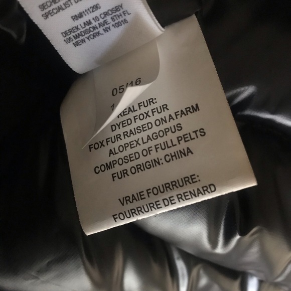 Derek Lam 10 Crosby Fur Trim Hooded Vest NWT -  XS - Picture 7 of 8